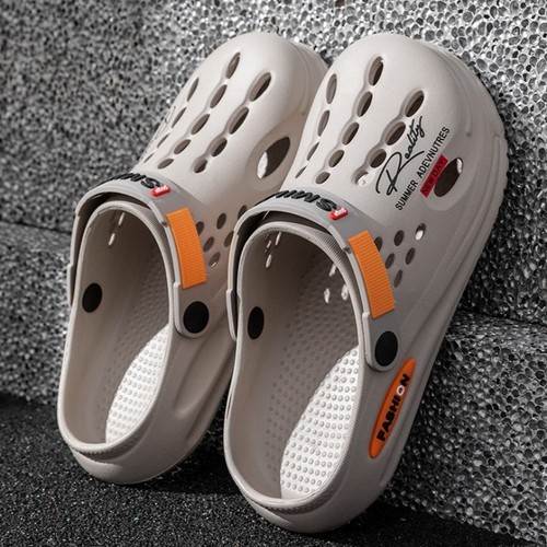 New men camo slip crocs - new,